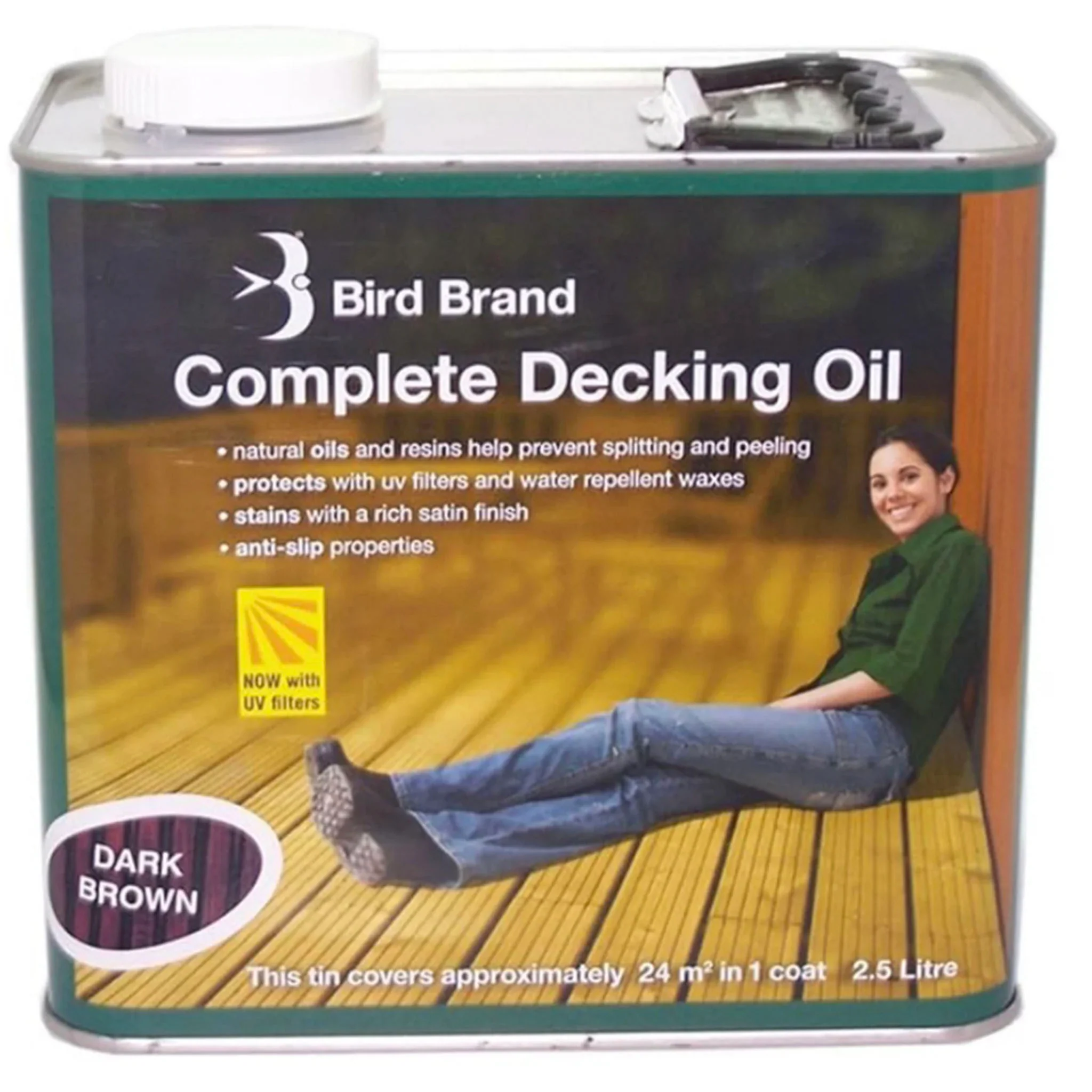 Bird Brand Complete Decking Oil - 2.5 Litre - Image 3