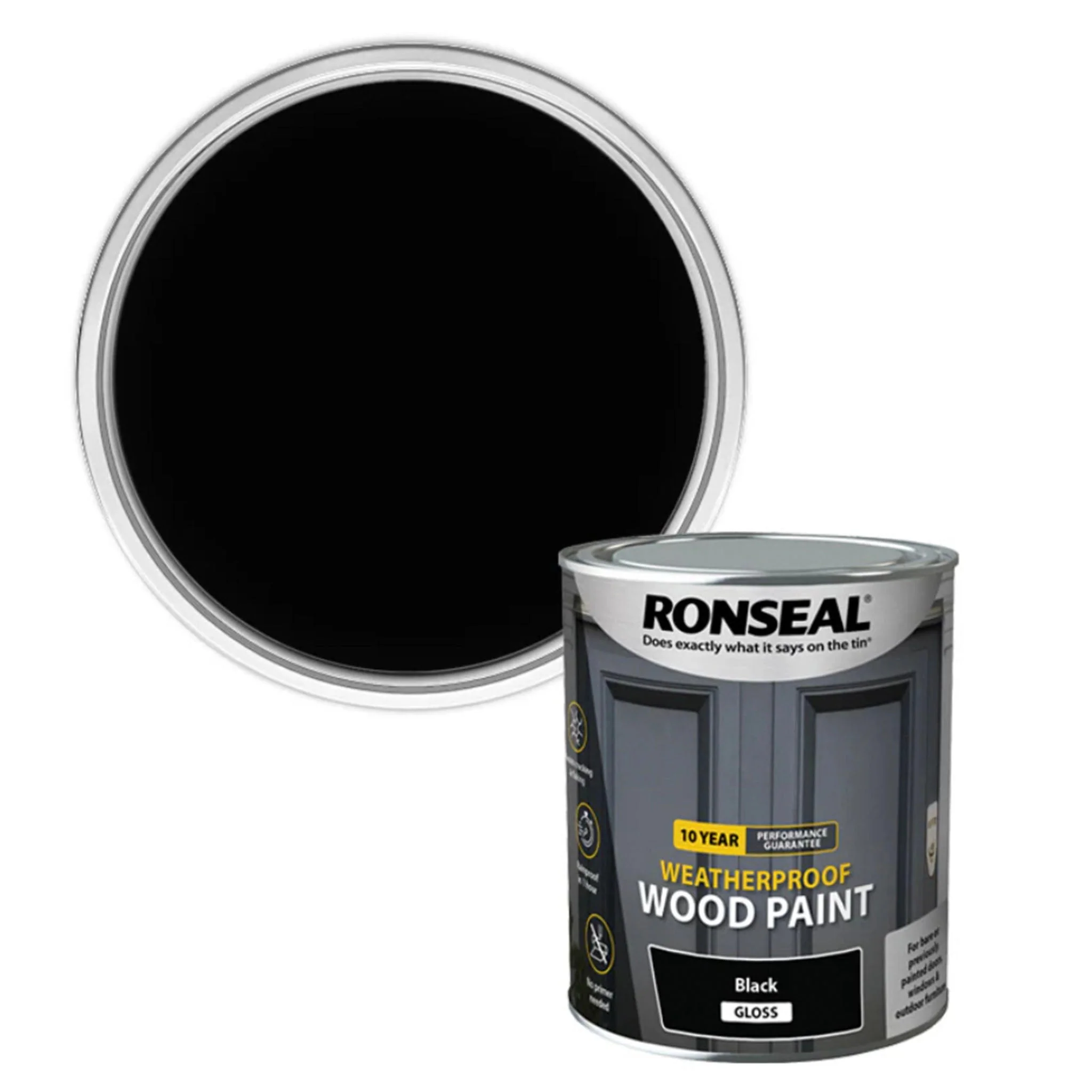 Ronseal 10 Year Weatherproof Wood Paint - Image 3
