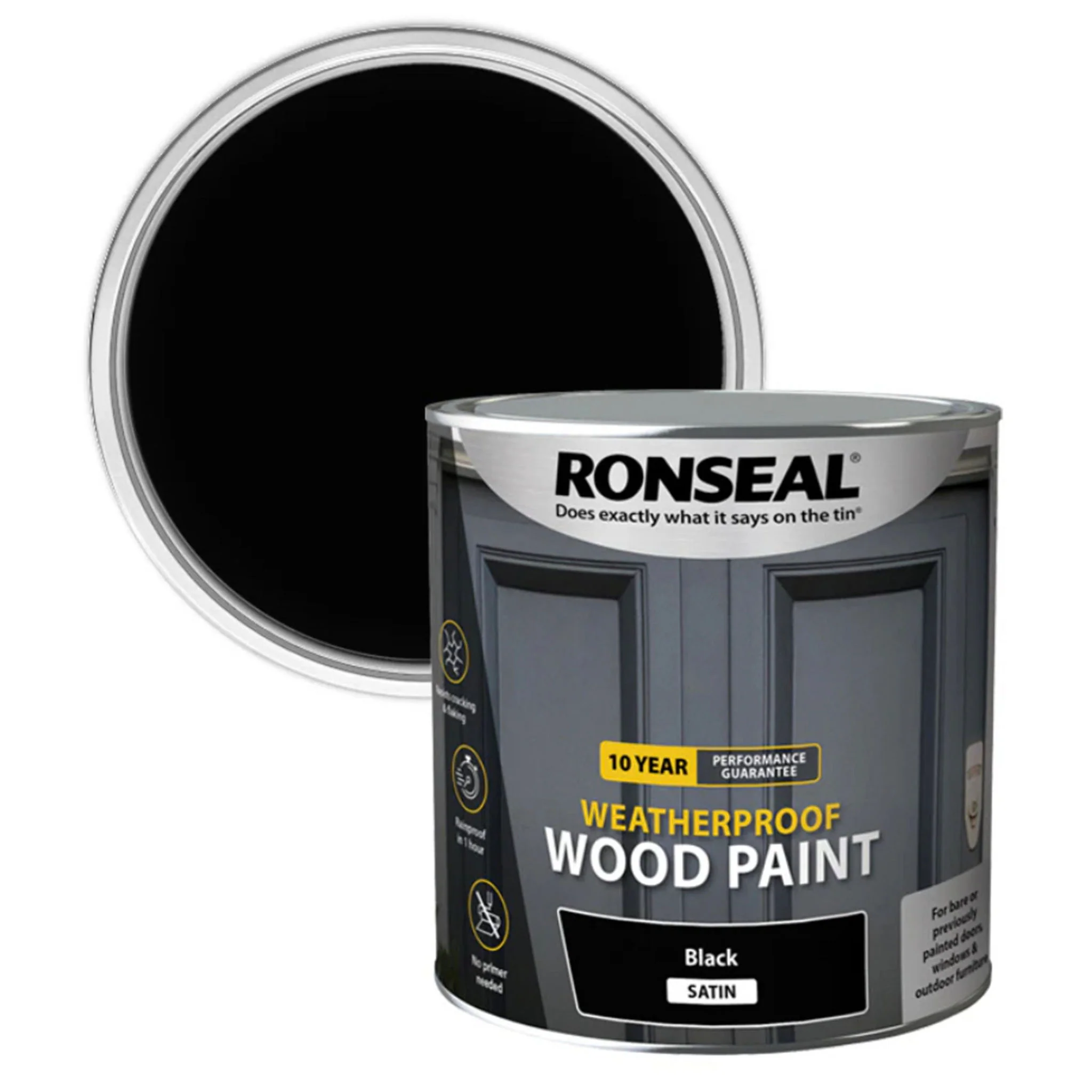 Ronseal 10 Year Weatherproof Wood Paint - Image 4