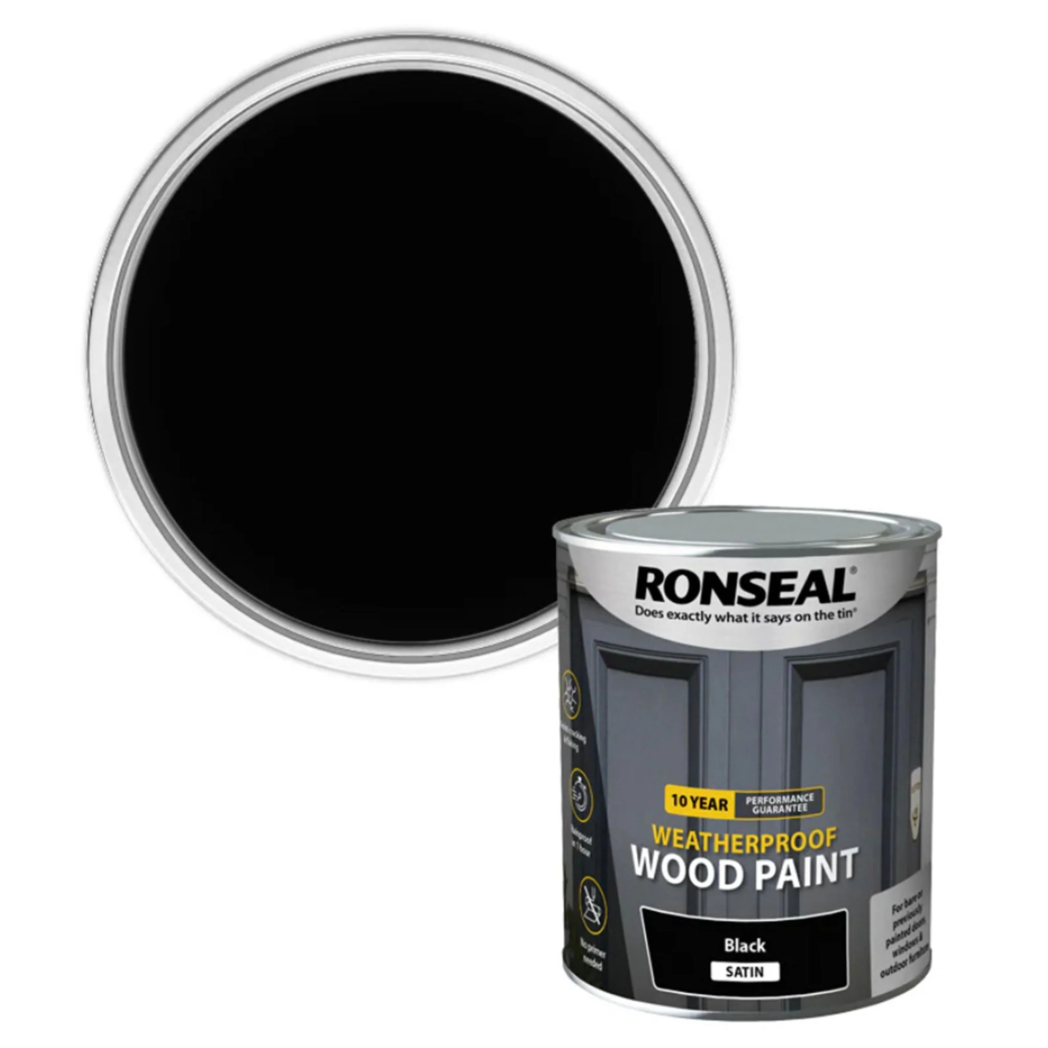 Ronseal 10 Year Weatherproof Wood Paint - Image 5