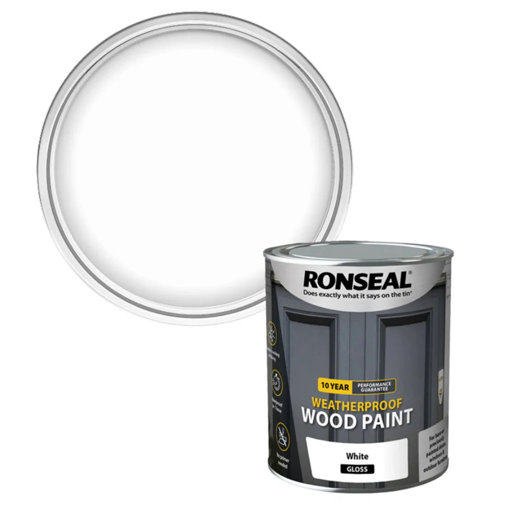 Ronseal 10 Year Weatherproof Wood Paint - Image 7