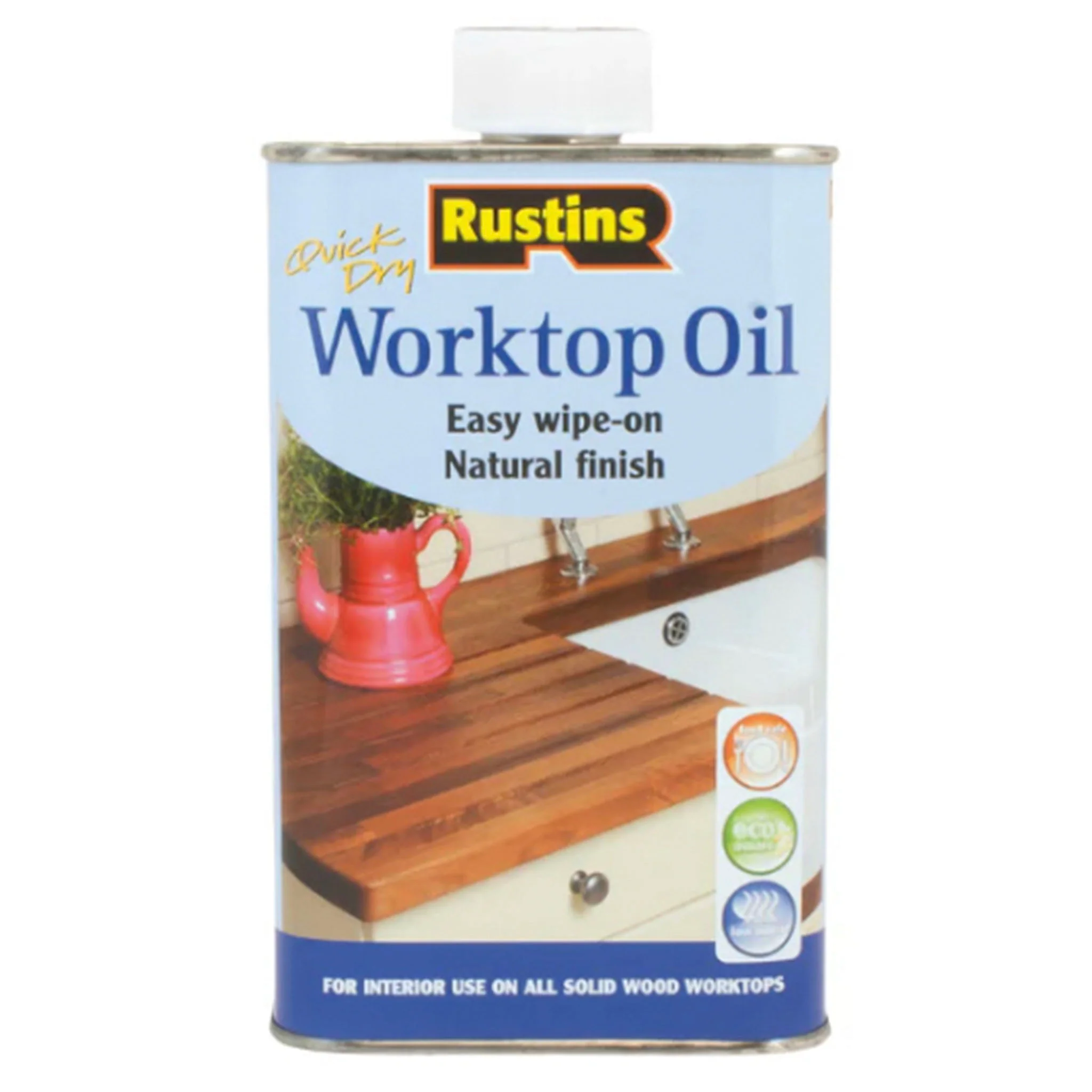 Rustins Quick Dry Worktop Oil - Image 3