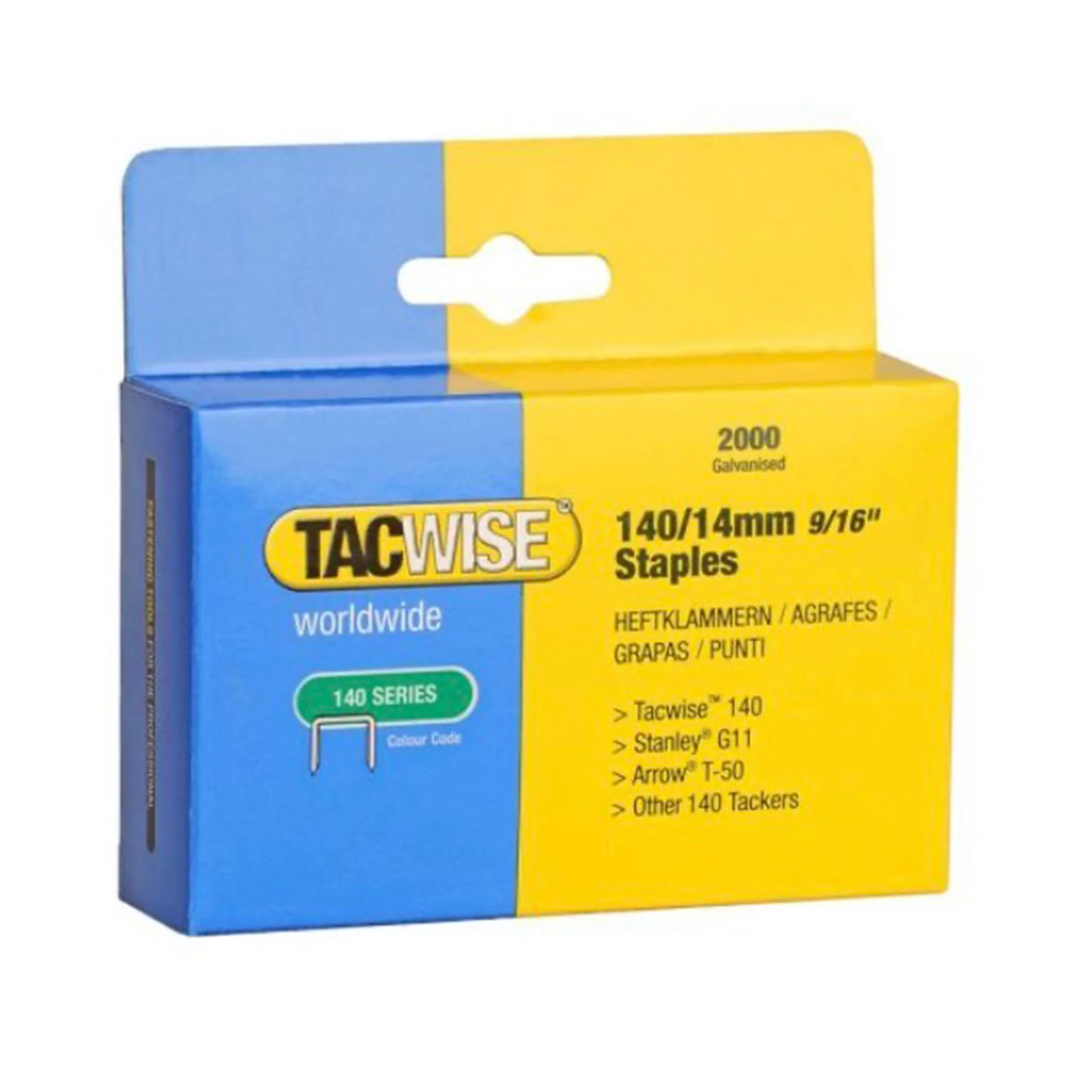 Tacwise Type 140 Series Staples Glavanised Finish - Image 11