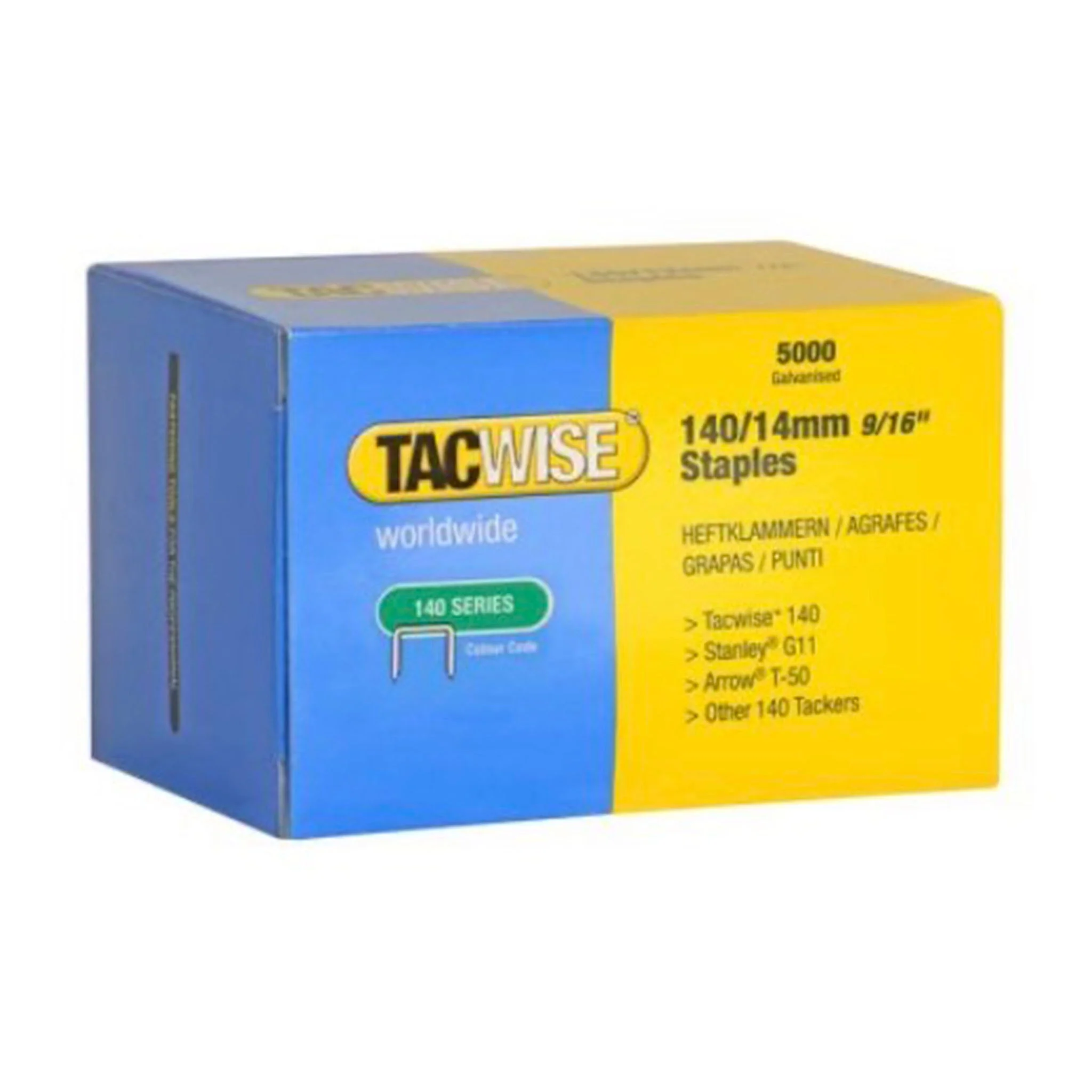Tacwise Type 140 Series Staples Glavanised Finish - Image 12
