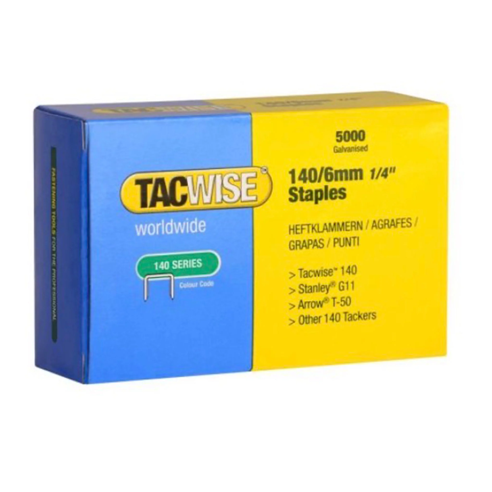 Tacwise Type 140 Series Staples Glavanised Finish - Image 4