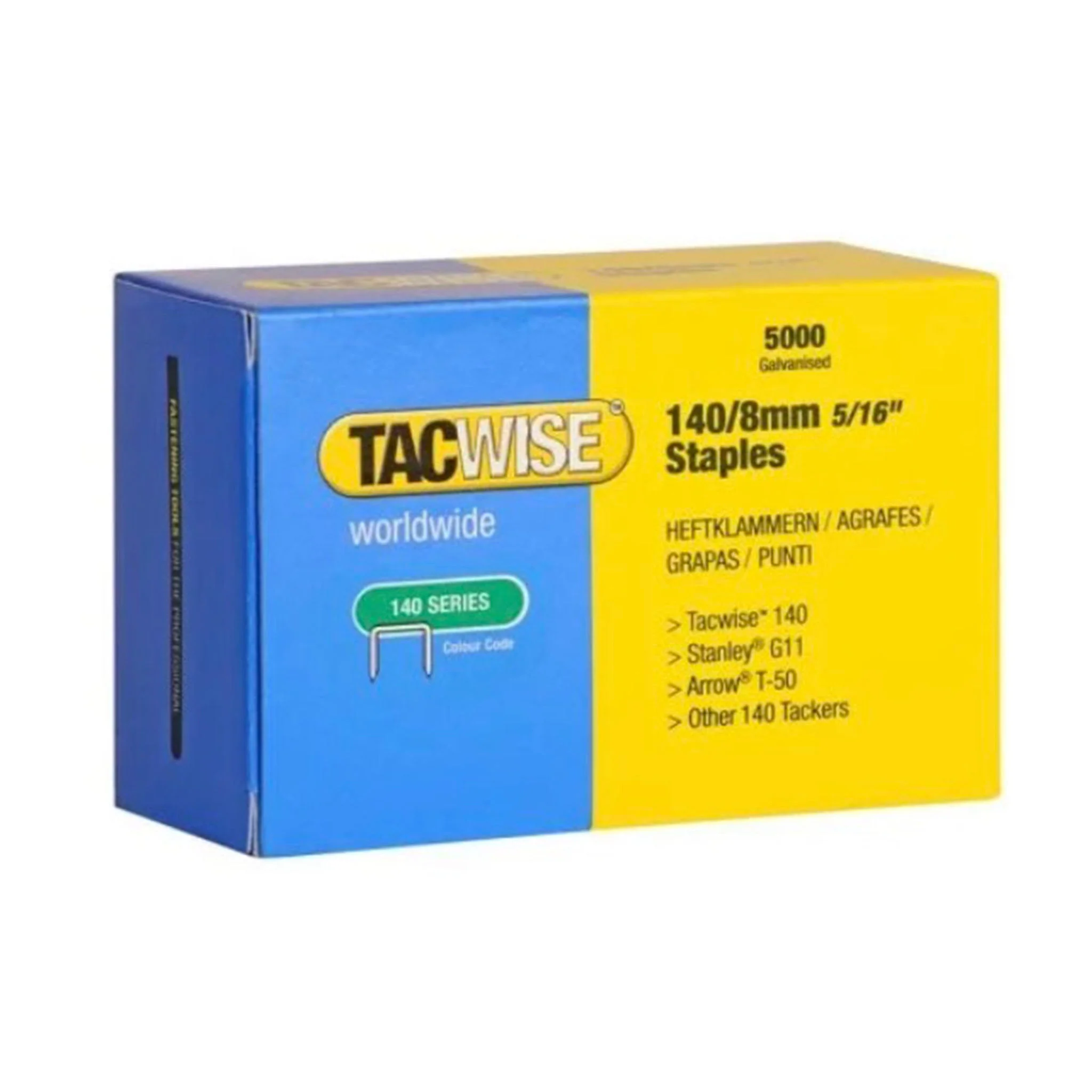 Tacwise Type 140 Series Staples Glavanised Finish - Image 6