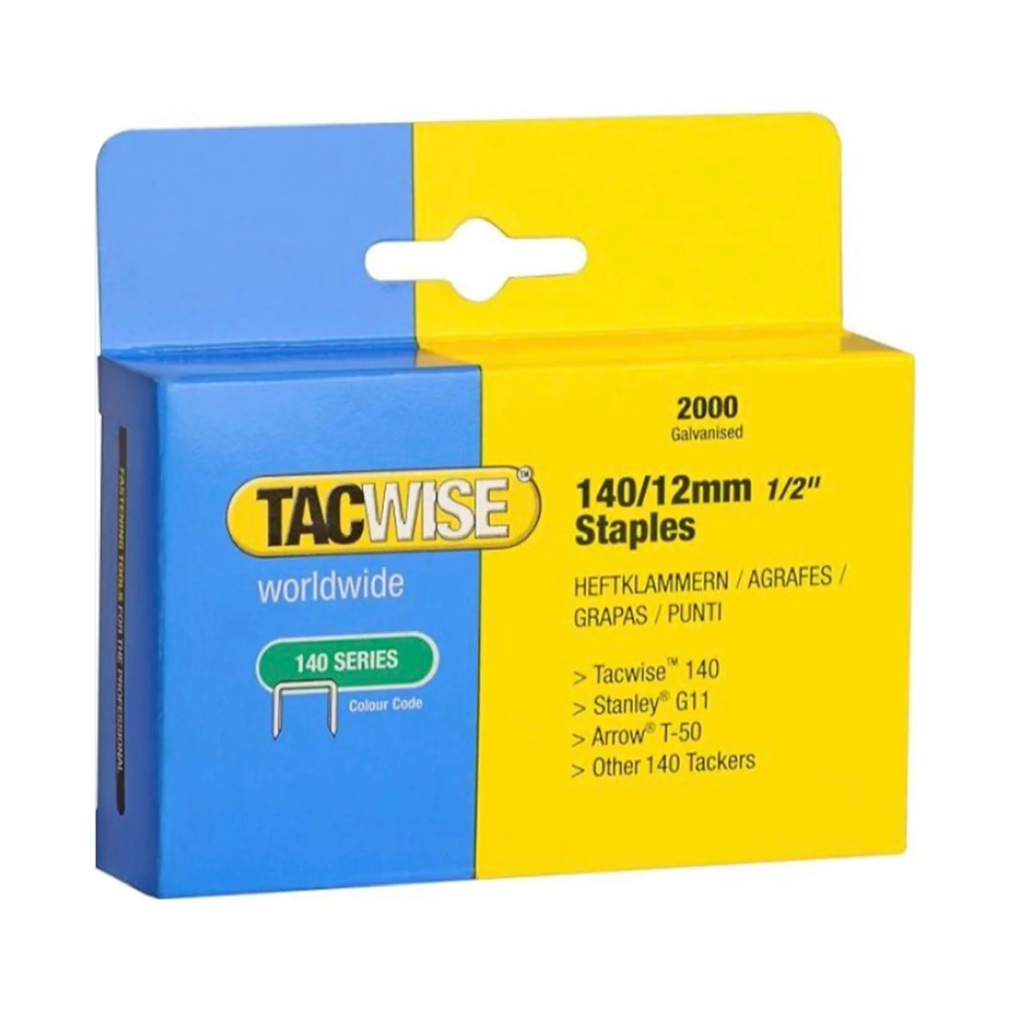 Tacwise Type 140 Series Staples Glavanised Finish - Image 9