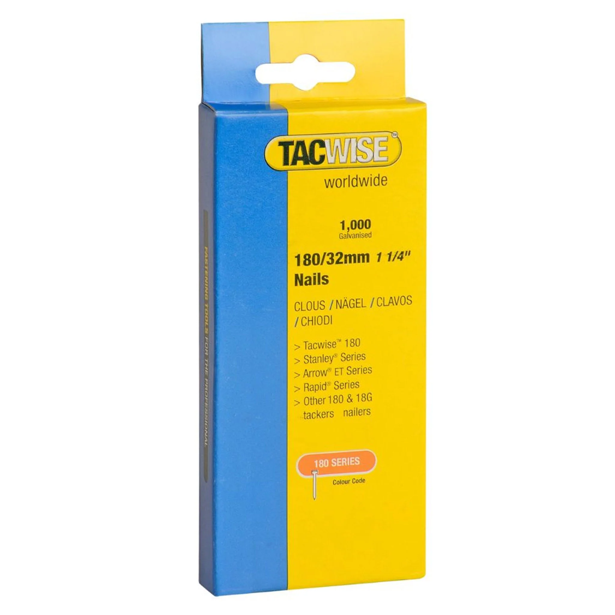 Tacwise Type 180 Collated Brad Nails 18G 20mm - 50mm - Image 8