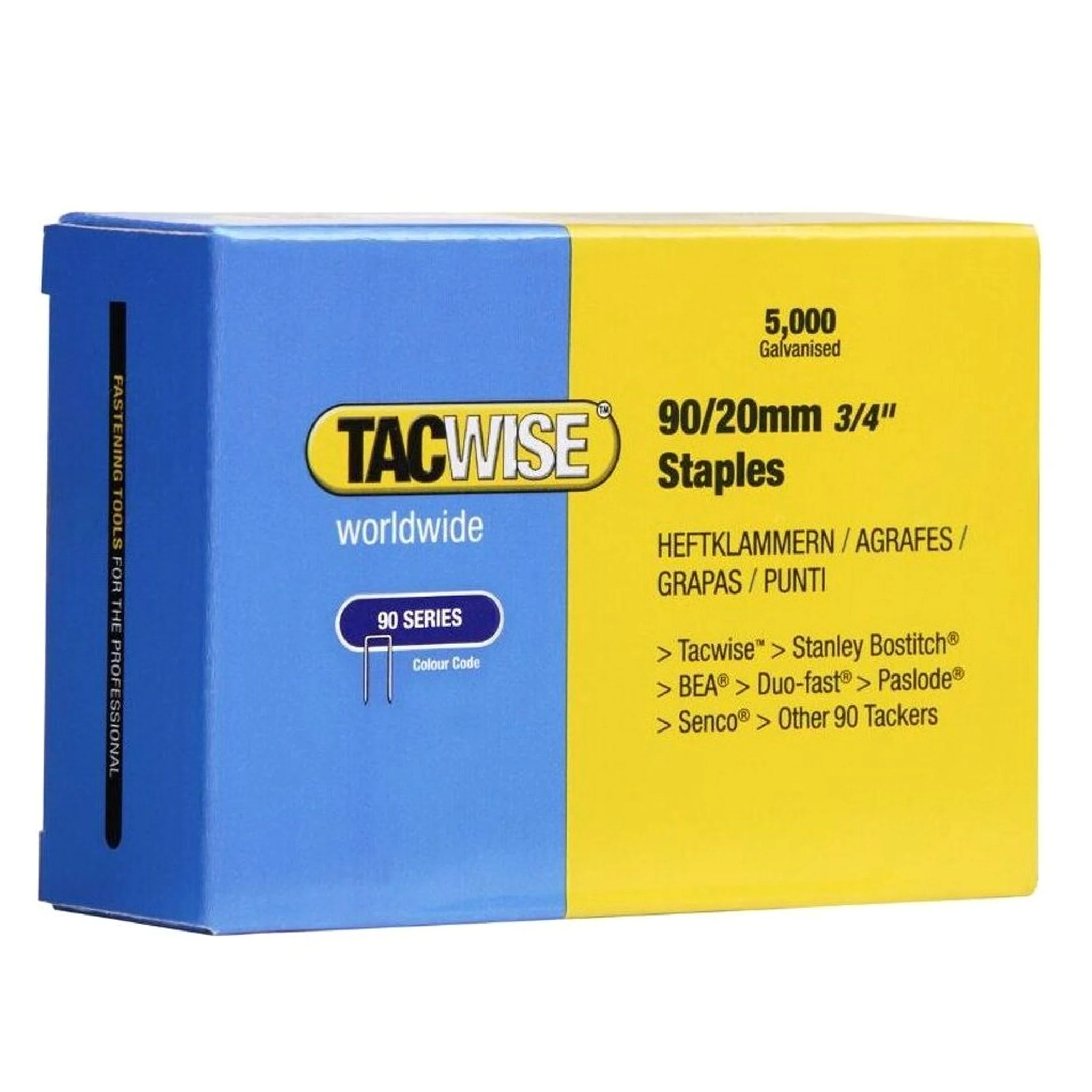 Tacwise Type 90 Staples 15mm - 40mm - Image 5