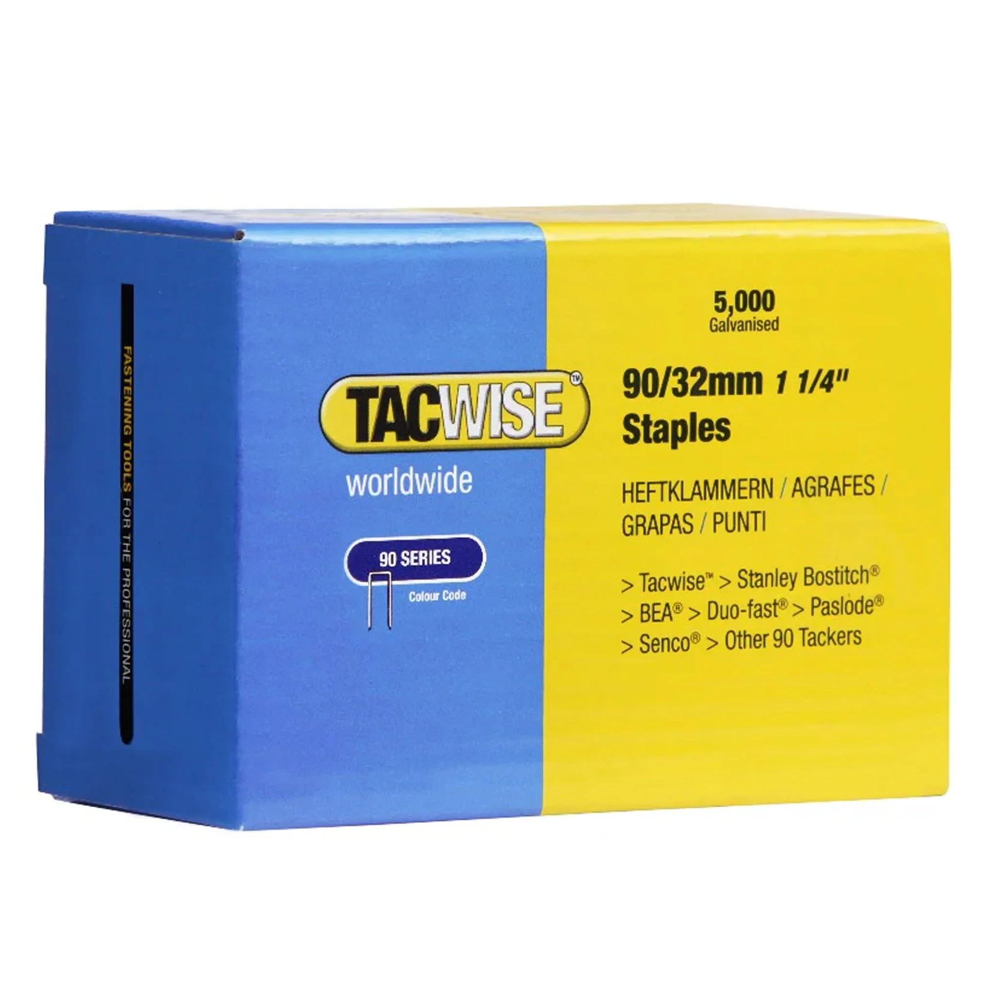 Tacwise Type 90 Staples 15mm - 40mm - Image 7