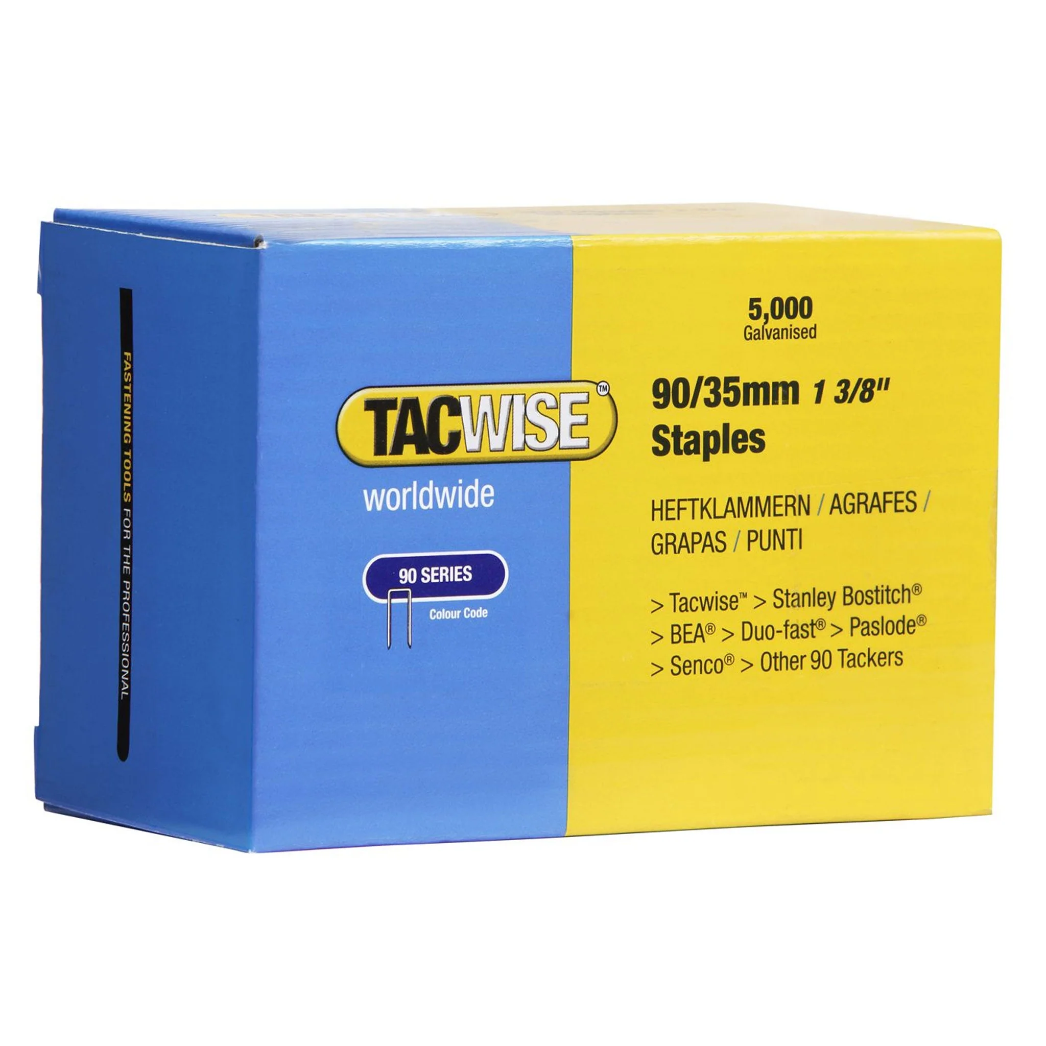 Tacwise Type 90 Staples 15mm - 40mm - Image 8